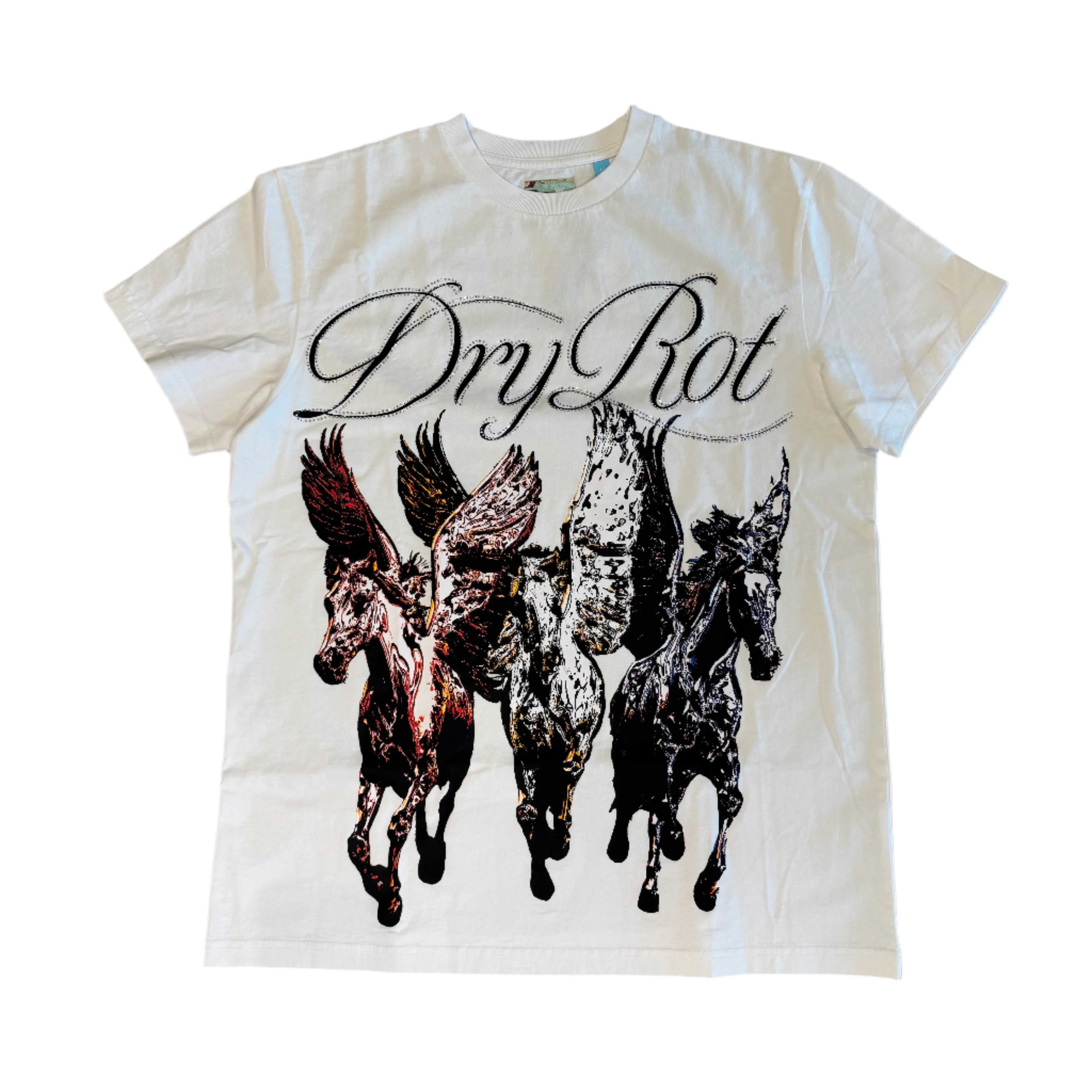 DryRot Pegasus Tee White