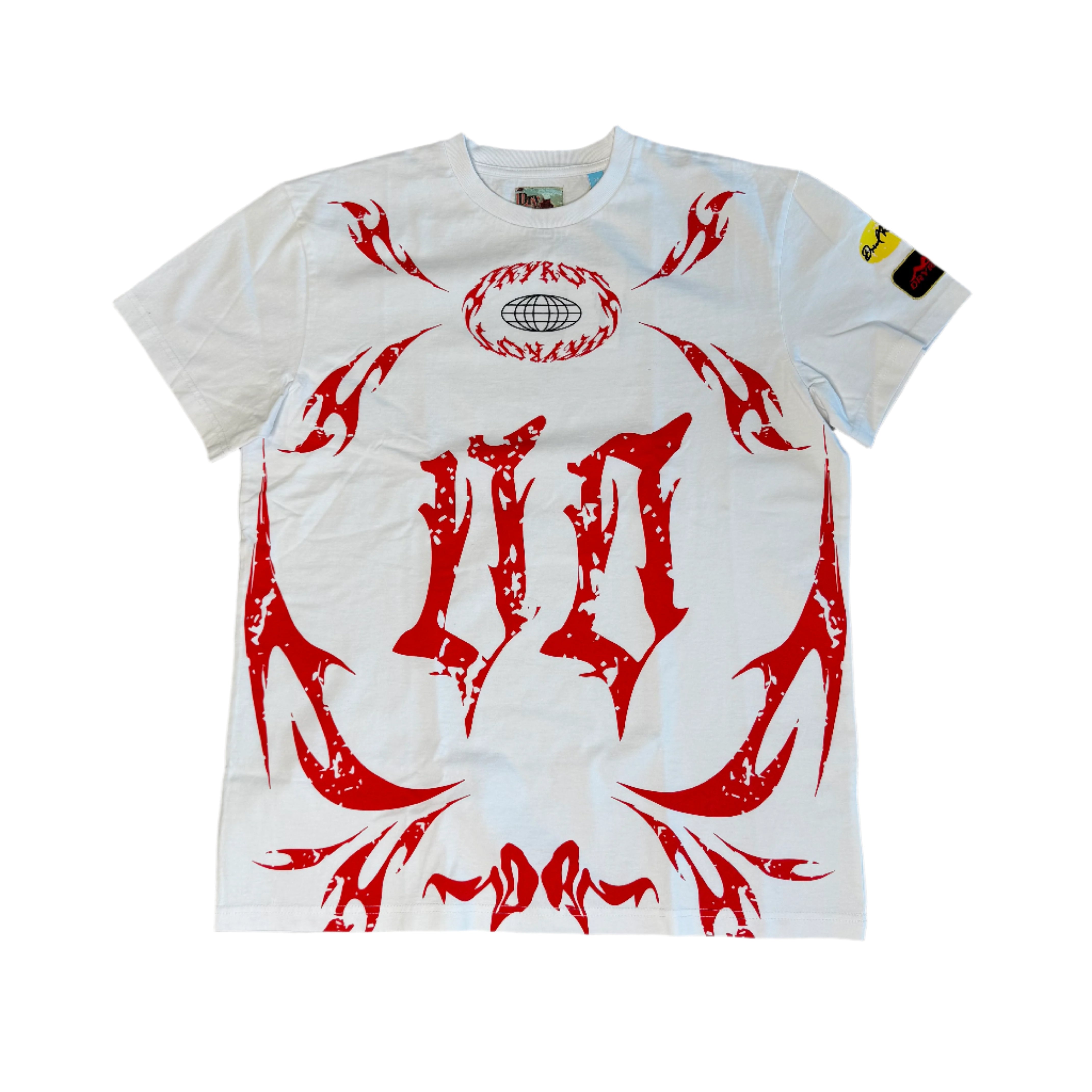DryRot Flame Tee White