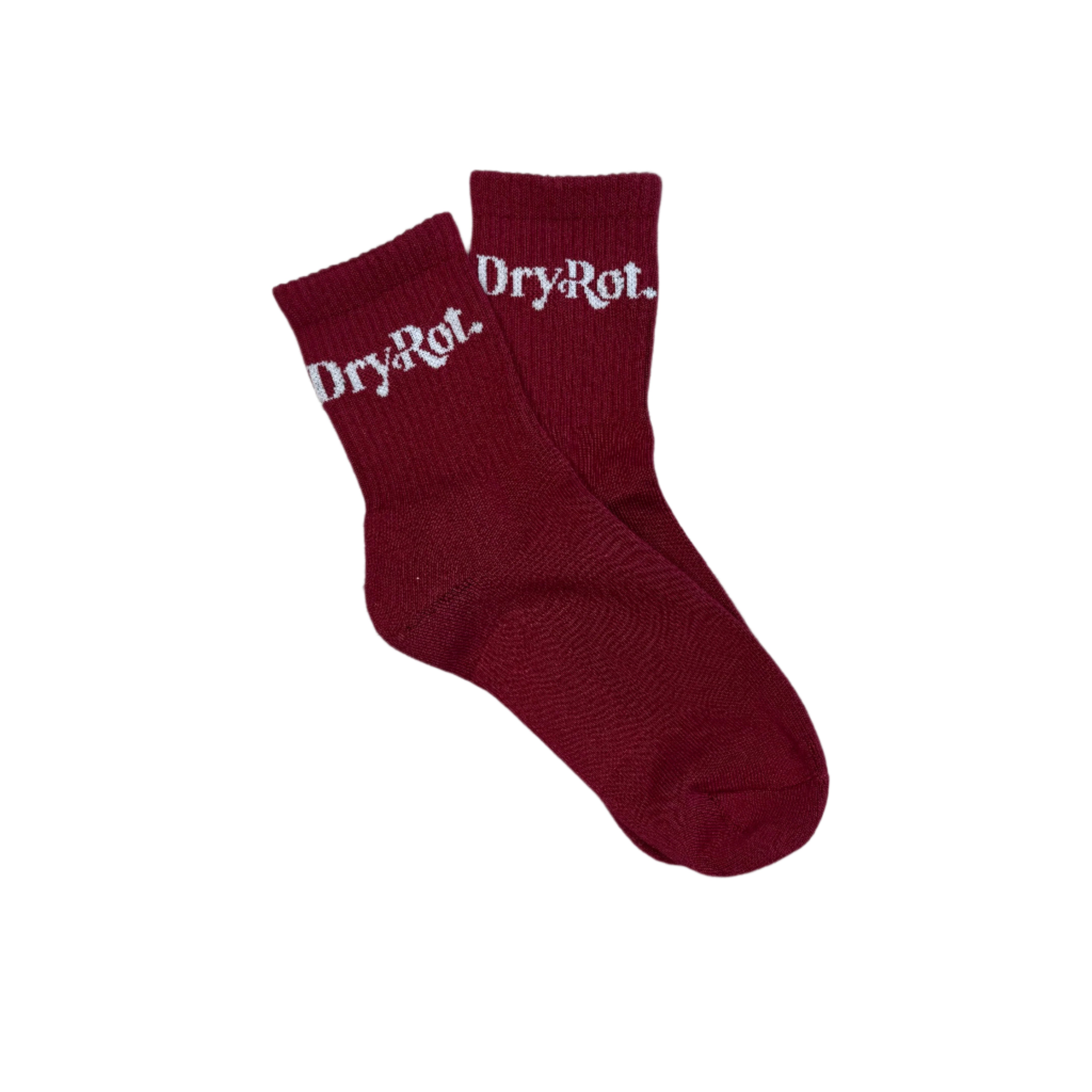 DryRot Maroon Sock