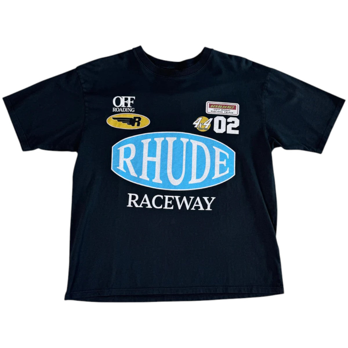 RHUDE Raceway Tee Black