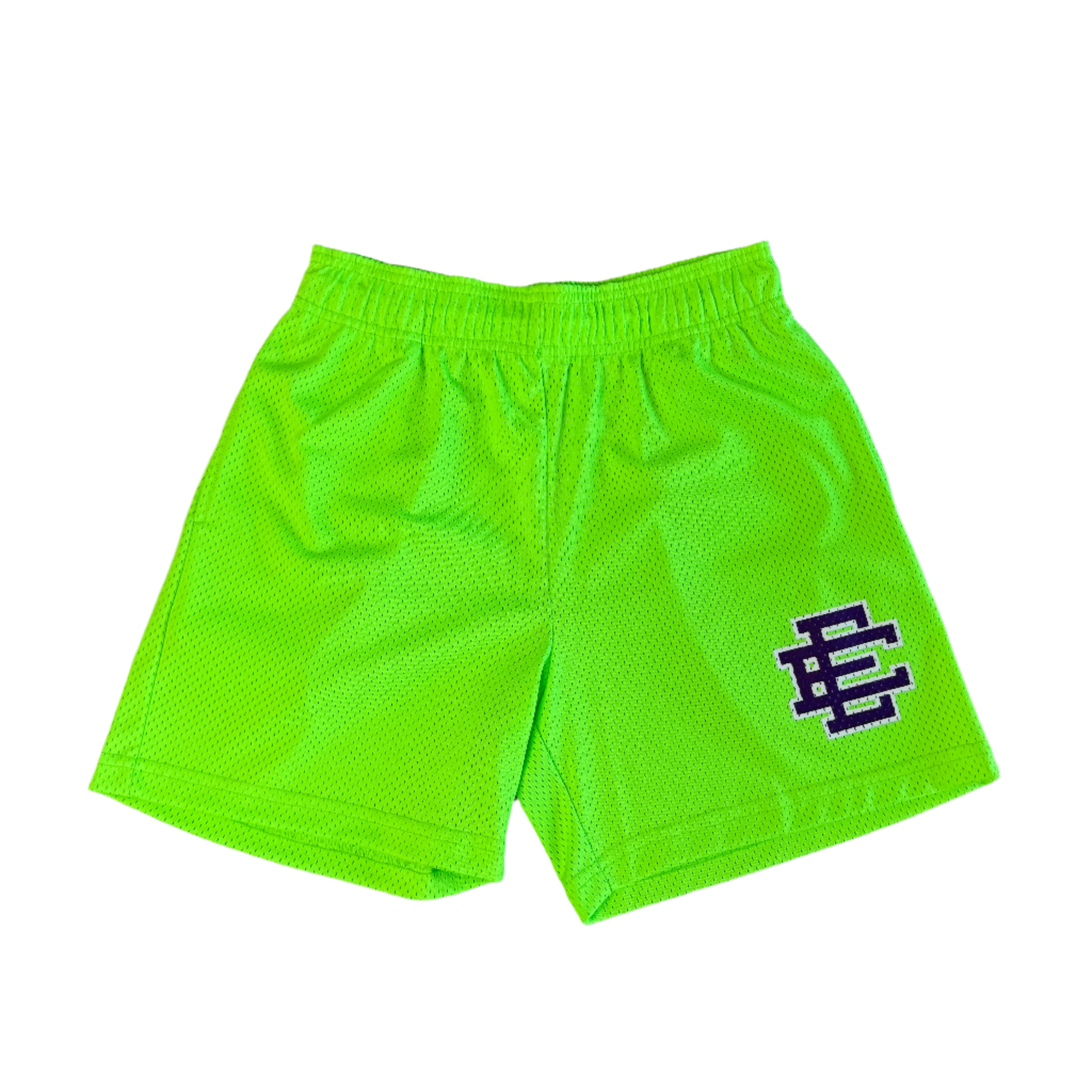 Eric Emanuel Neon Green/Purple Mesh