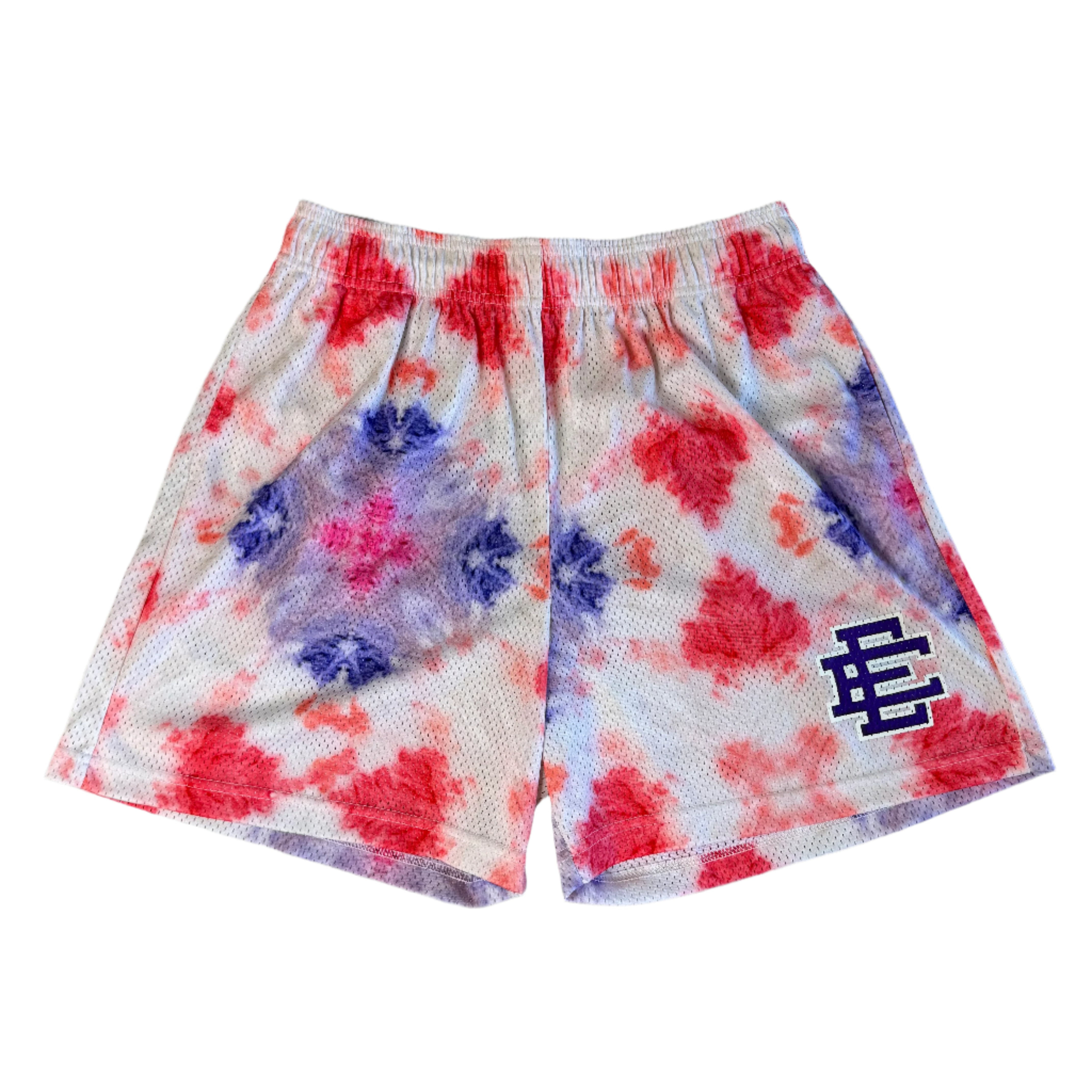 Eric Emanuel White/Red/Purple Dye Mesh