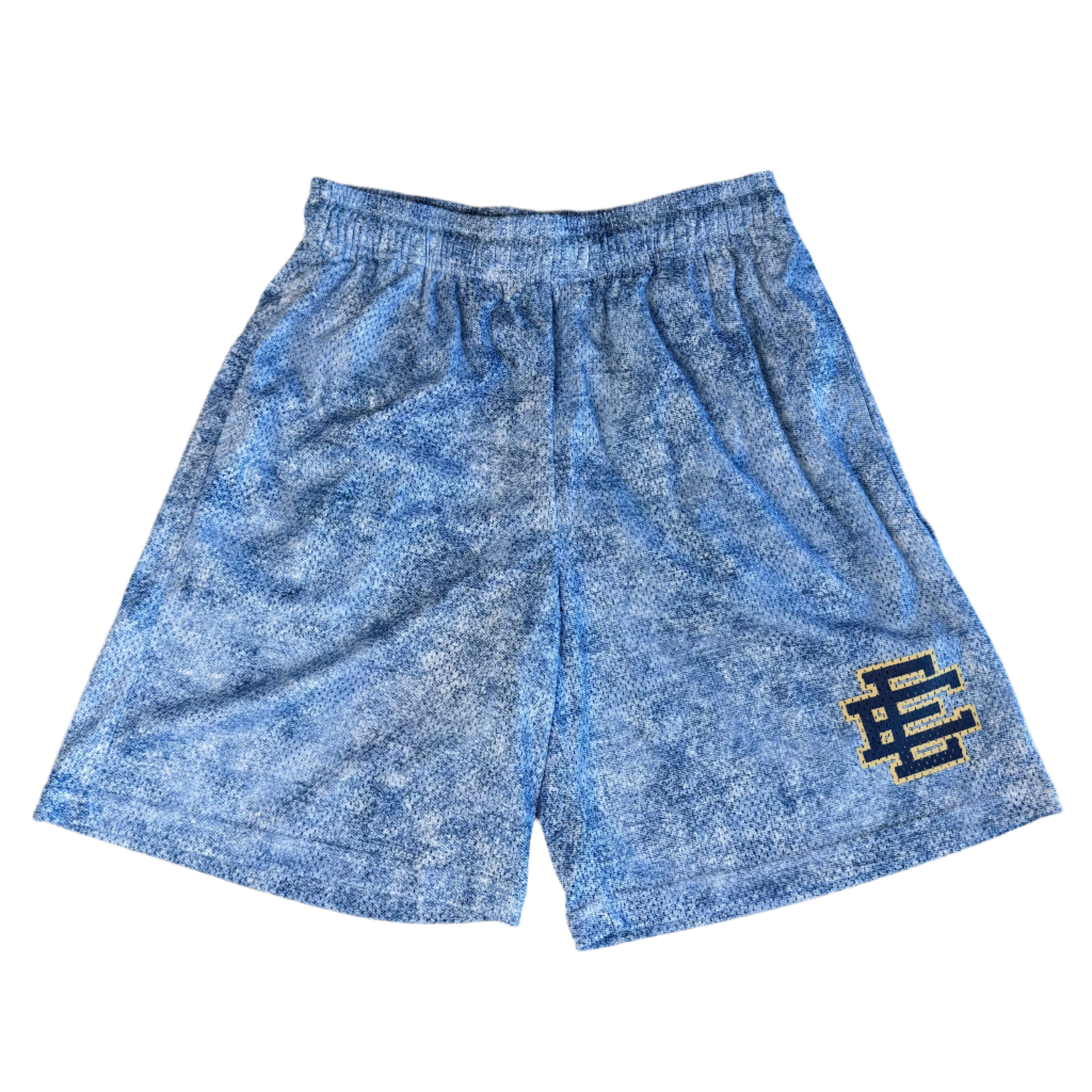 Eric Emanuel Blue Baggy Mesh