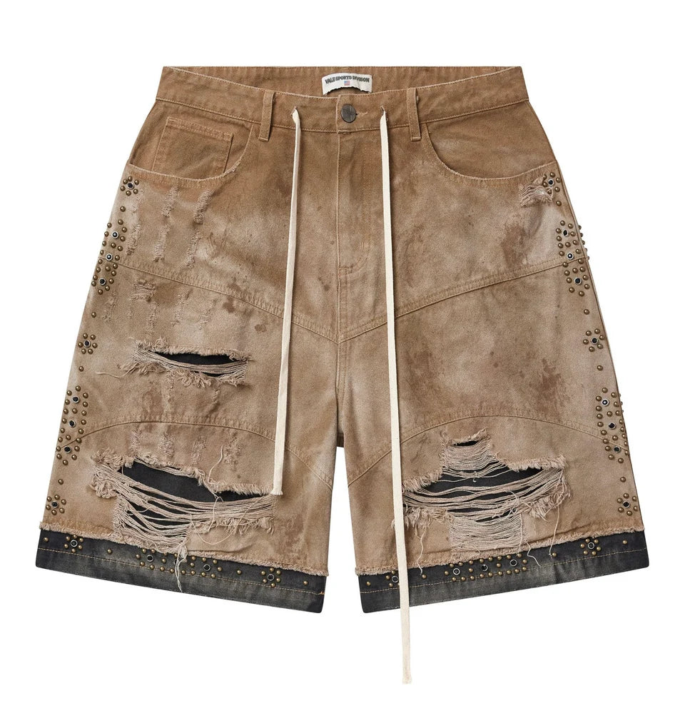 Vale Forever Double Jorts Cream/Black FP