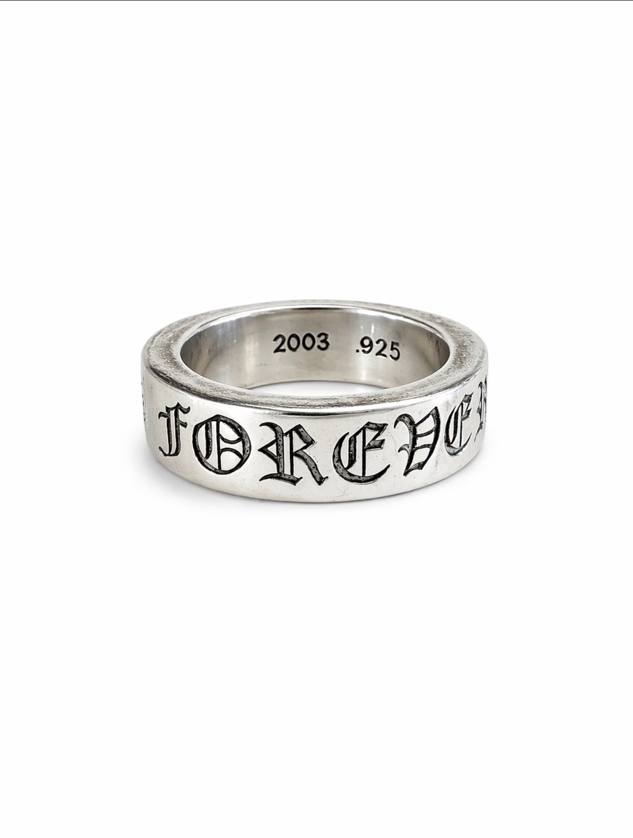 Chrome Hearts FOREVER SILVER RING ML