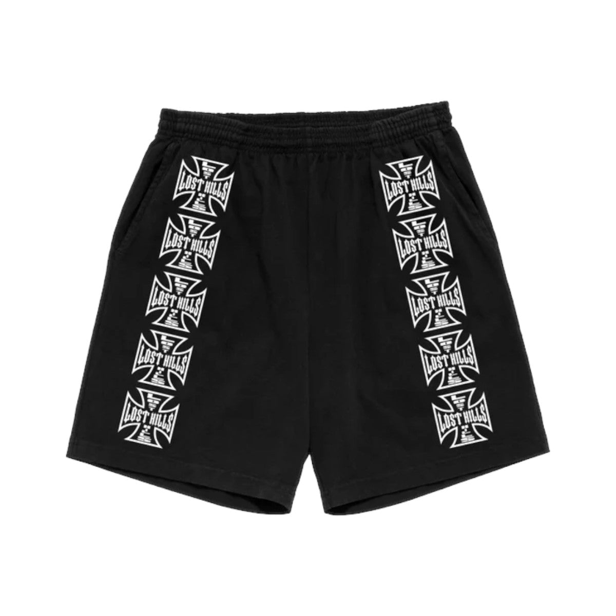 LOST HILLS Chrome cross short