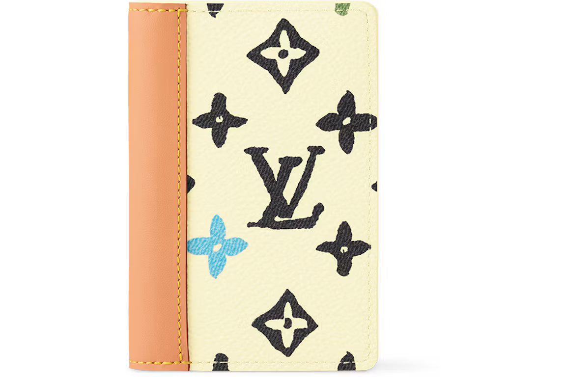 Louis Vuitton Vanilla Craggy Monogram Louis Vuitton by Tyler, the Creator Pocket Organizer Vanilla Craggy Monogram