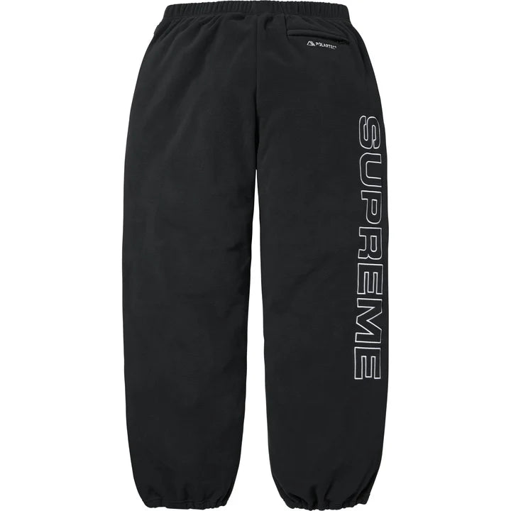 Supreme Spellout Embroidered Polartec Pant Black DC