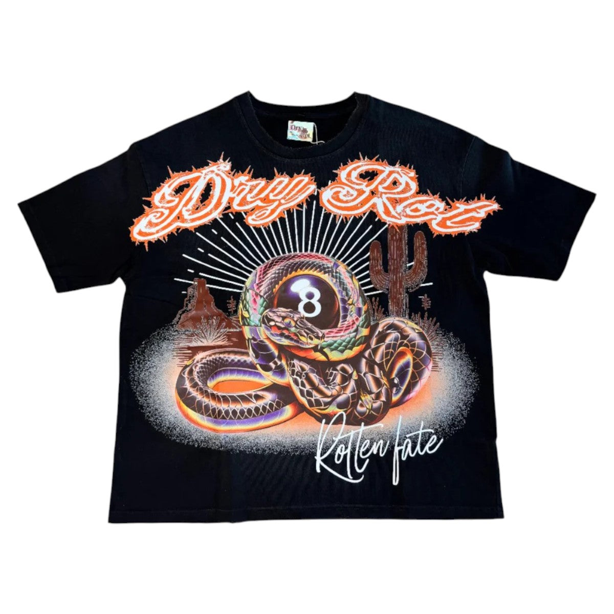 DryRot Fate Black Tee