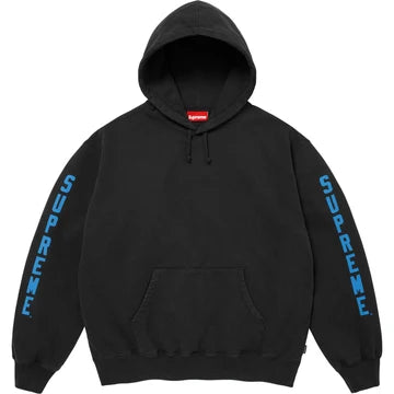 Supreme Washed Logo Sweatshirt Black (FW26) ML