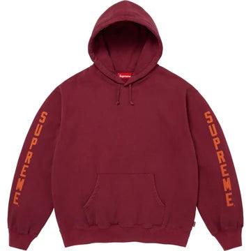 Supreme Washed Logo Sweatshirt Red (FW26) ML