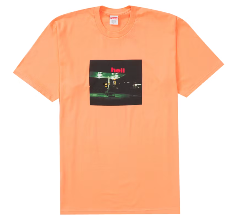 Supreme Hell Tee Peach