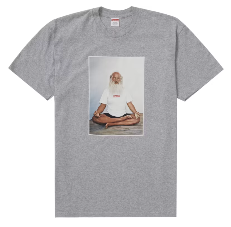 Supreme Rick Rubin Tee Heather Grey