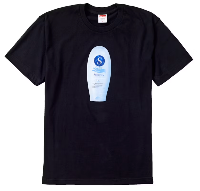 Supreme Super Cream Tee Black