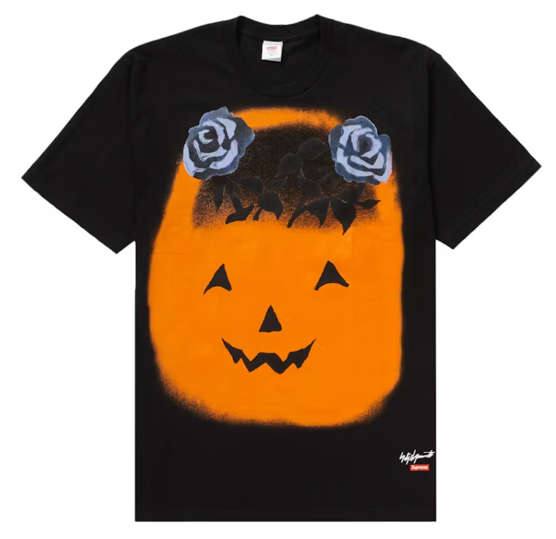 Supreme Yohji Yamamoto Pumpkin Tee Black
