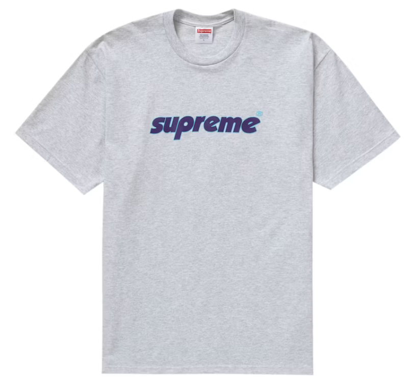 Supreme Pinline Tee Ash Grey