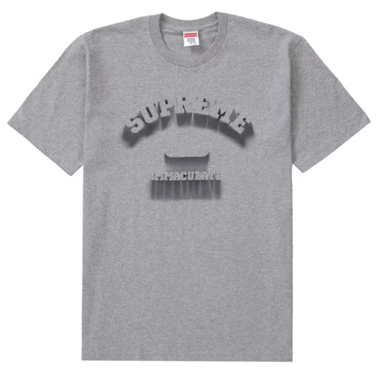 Supreme Shadow Tee (SS24) Grey