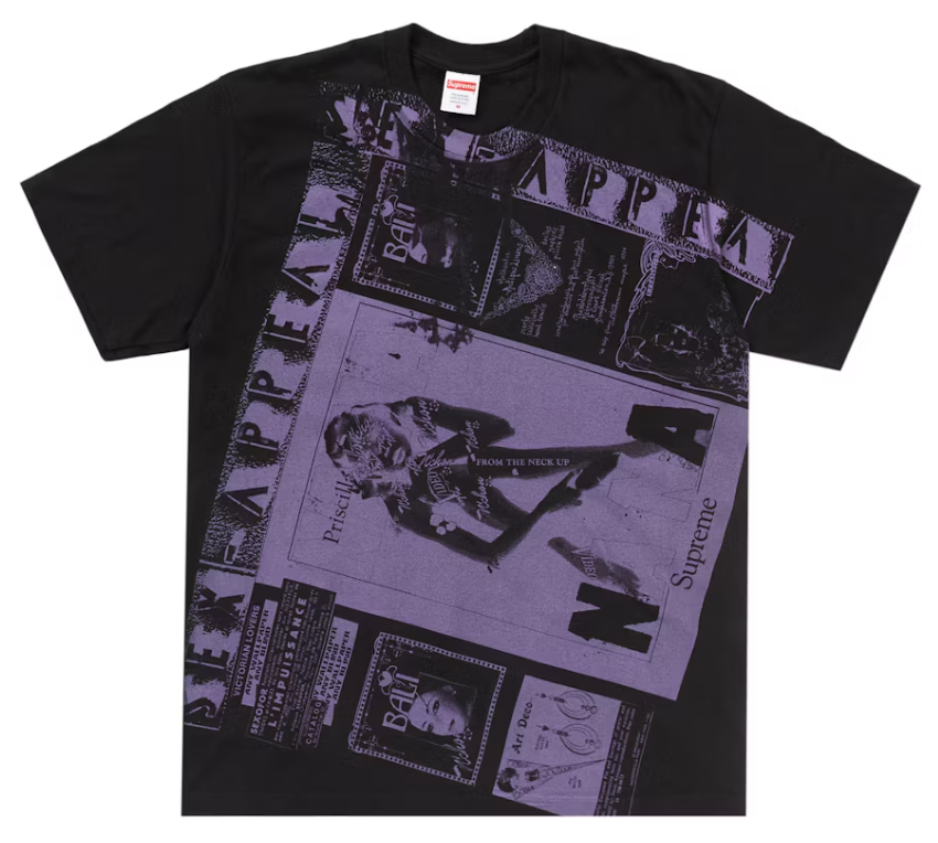 Supreme Collage Tee Black