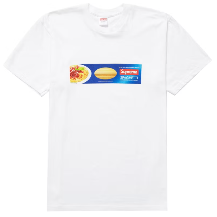 Supreme Spaghetti Tee White