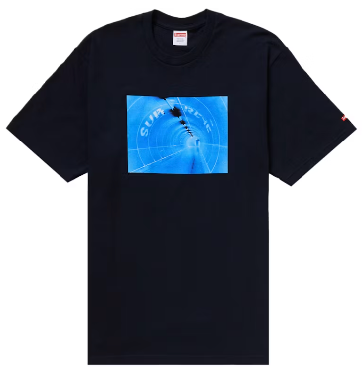 Supreme Tunnel Tee Navy