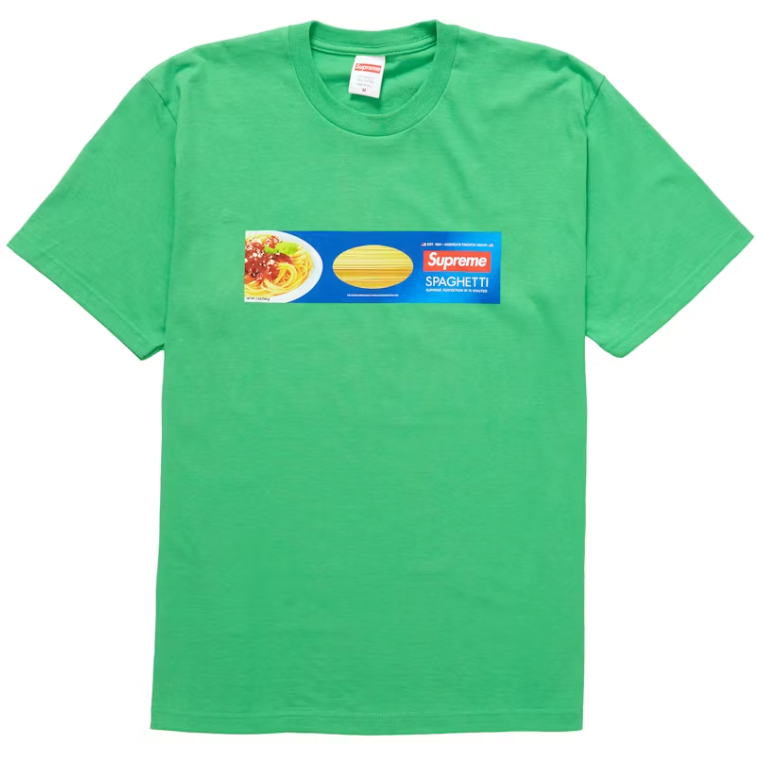 Supreme Spaghetti Tee Green