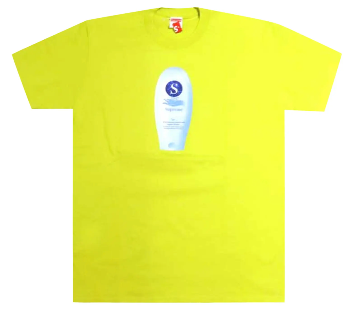 Supreme Super Cream Tee Yellow
