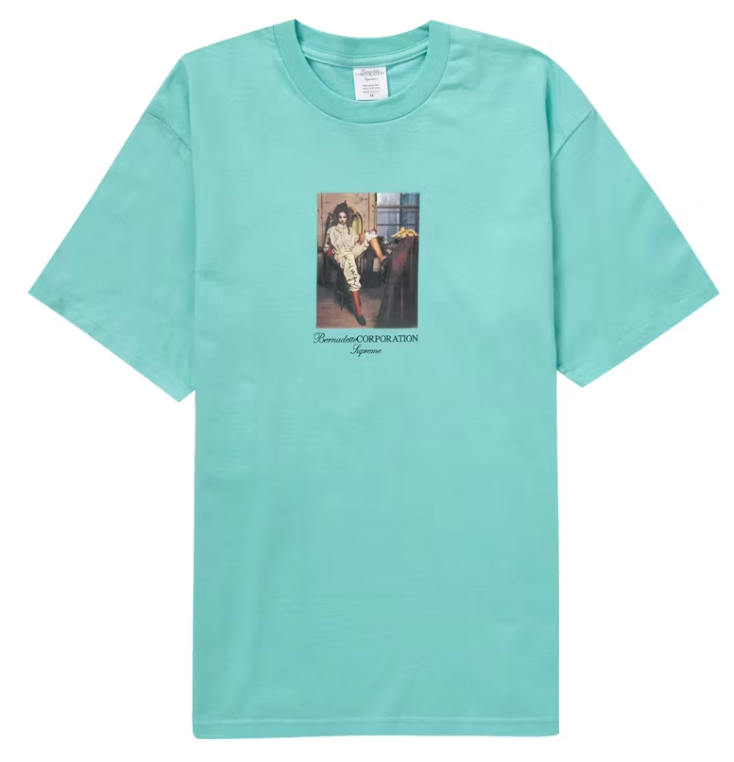 Supreme Bernadette Corporation Fuck Tee Teal