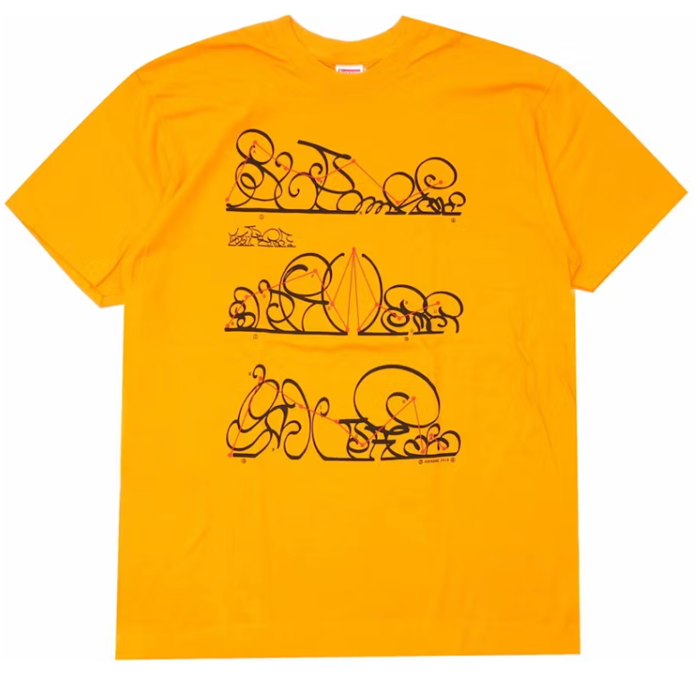 Supreme System Tee Bright Orange