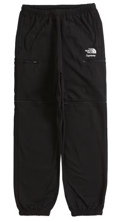 Supreme The North Face Convertible Sweatpant Black