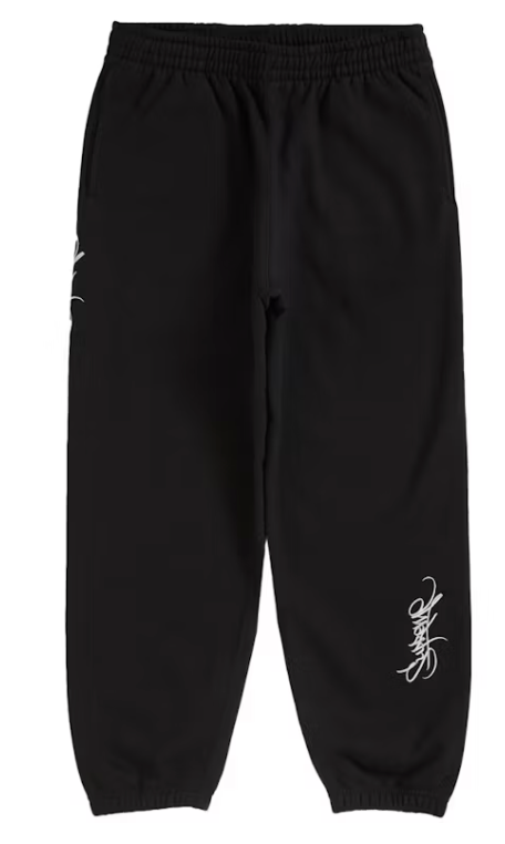 Supreme Tag Sweatpant Black