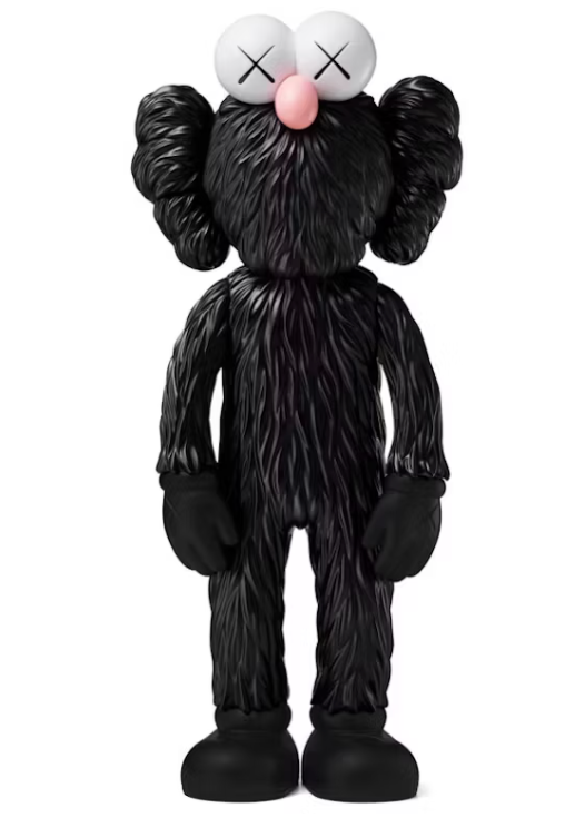 KAWS BFF Open Edition Vinyl Figure Black