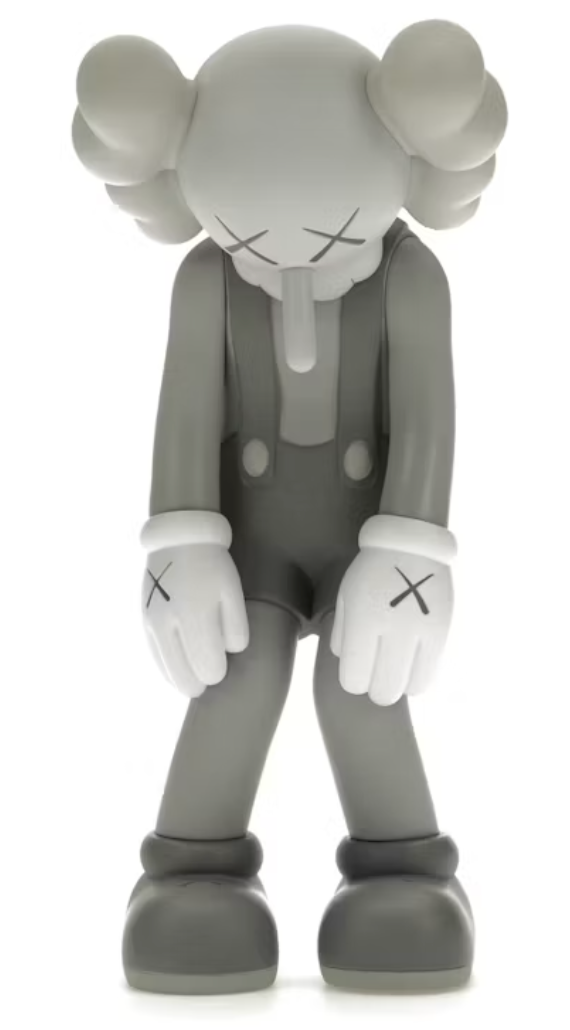 KAWS Small Lie Companion Vinyl Figure Grey