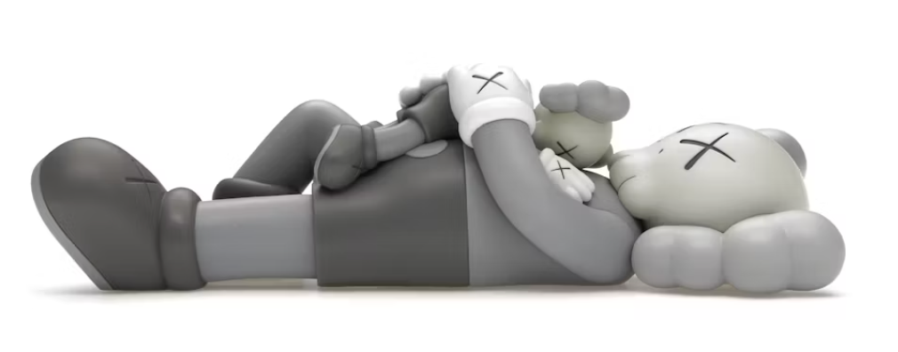 KAWS Holiday Singapore Vinyl Figure Grey ML