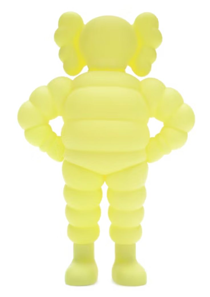 KAWS Chum Vinyl Figure Yellow (2022)