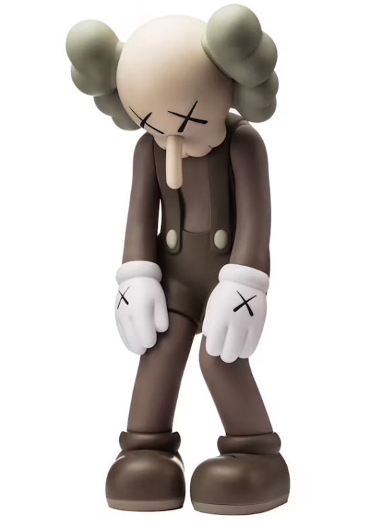 KAWS Small Lie Companion Vinyl Figure Brown