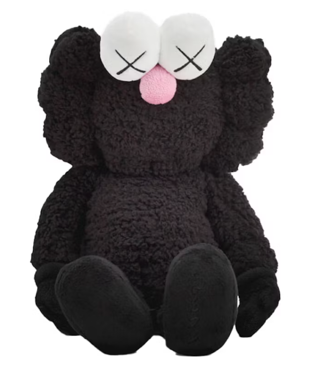 KAWS BFF Plush (Edition of 3000) Black #2521 ML