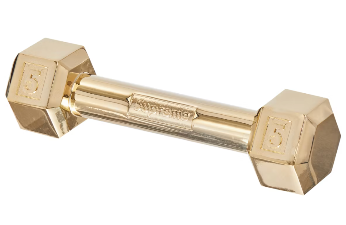 Supreme Plated Dumbbell Gold Plated ML