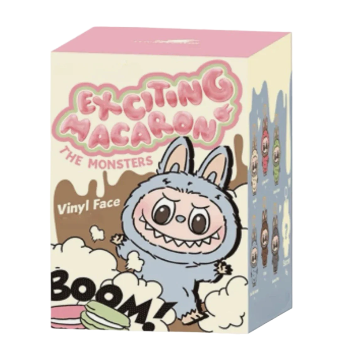 Pop Mart Labubu The Monsters Exciting Macaron Plush Dolls