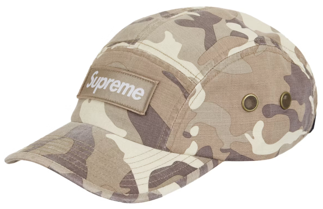 Supreme Military Camp Cap (SS23) Stone Camo DL