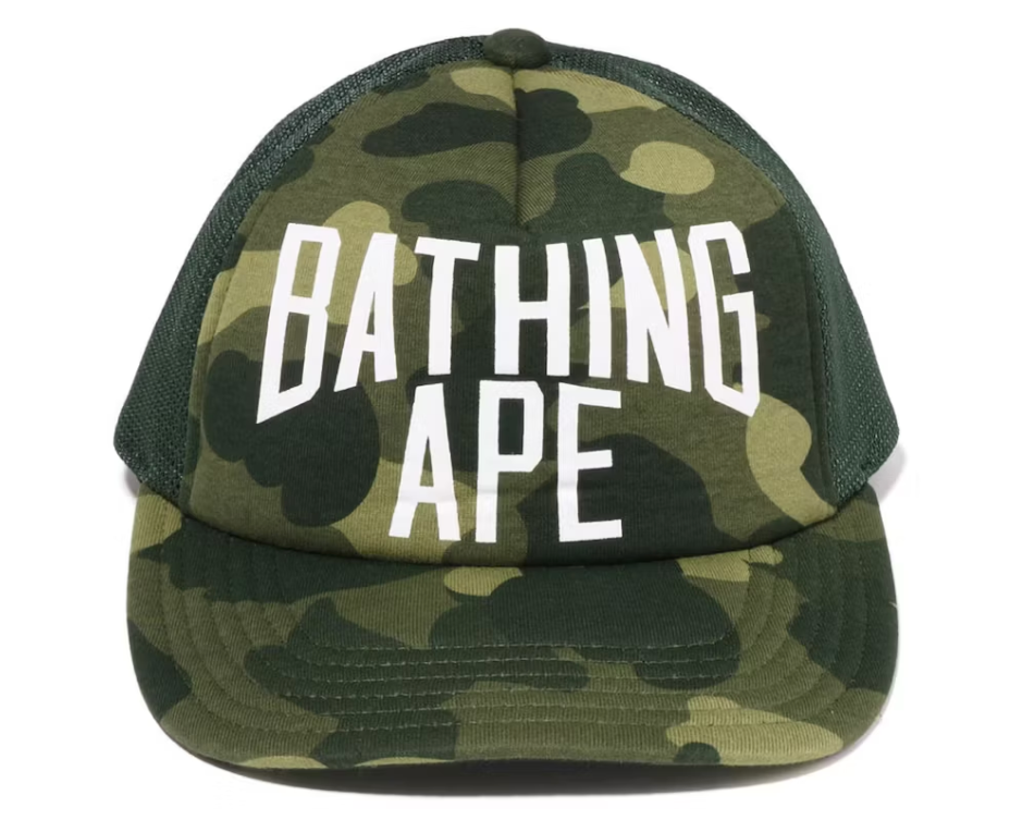 BAPE Color Camo Nyc Logo Mesh Cap (FW22) Green ML (Copy)