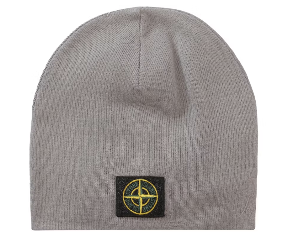 Supreme Stone Island Reflective Beanie Grey DL