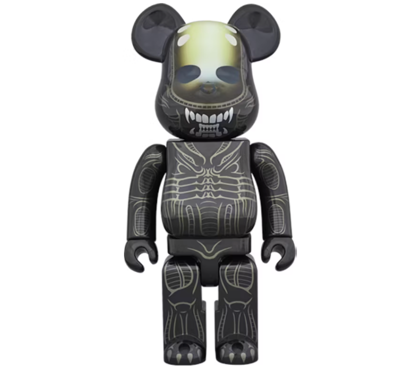 Bearbrick Alien 1000% Black DL