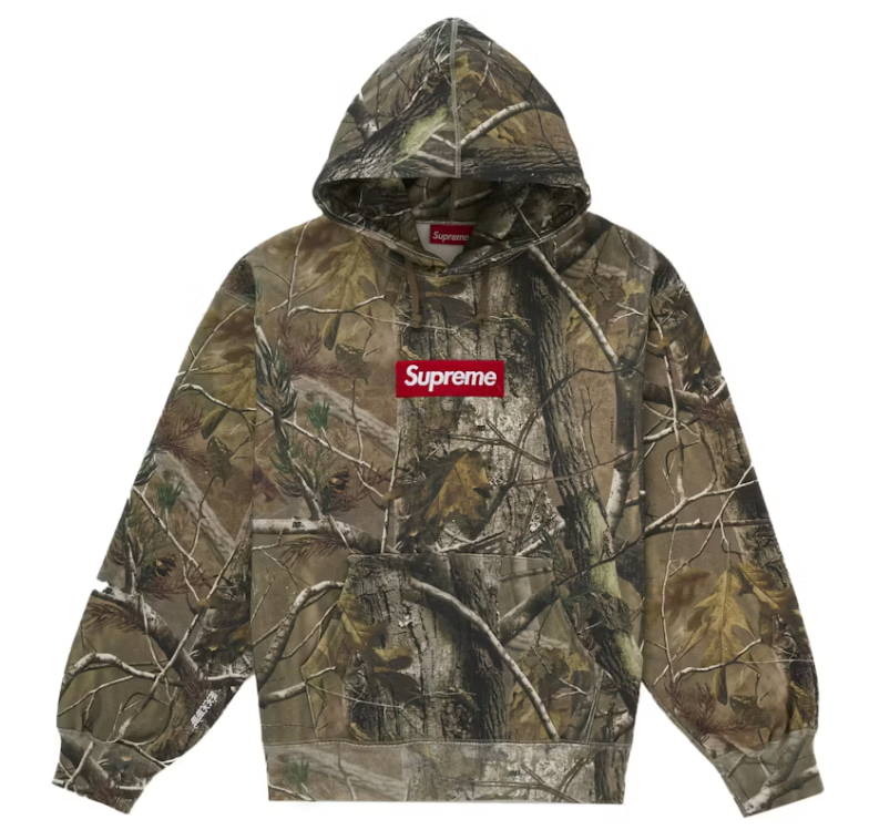 Supreme Box Logo Hooded Sweatshirt Realtree AP Camo(FW25) FP