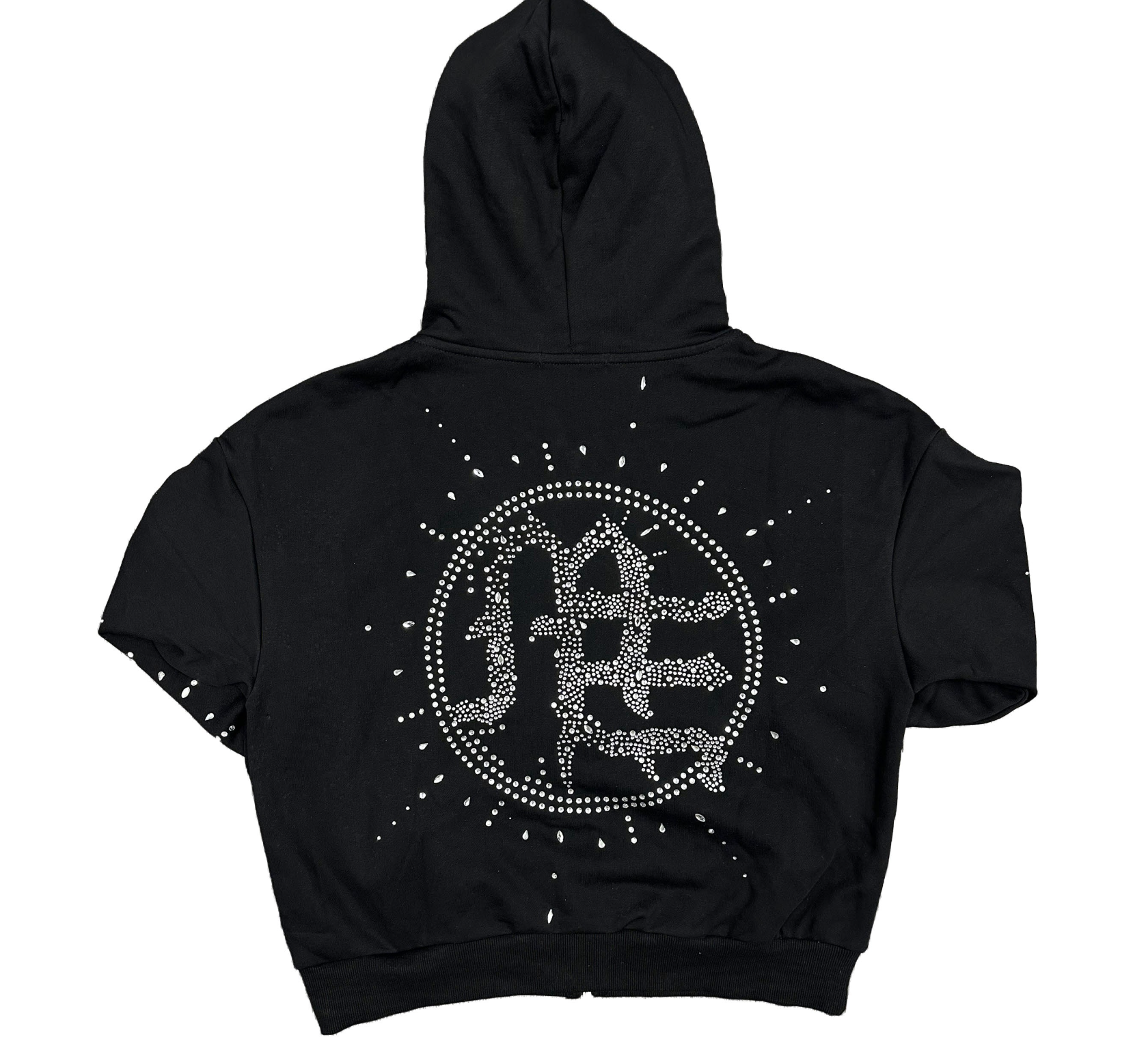 Mixed Emotion ‘Eclipse’ Black Rhinestone Hoodie FP