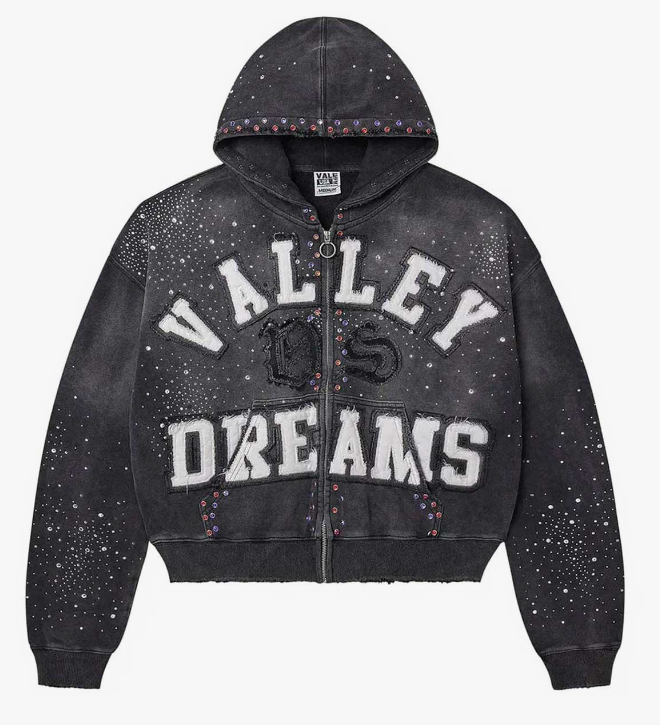 Vale Forever Classico Zip Up Black FP