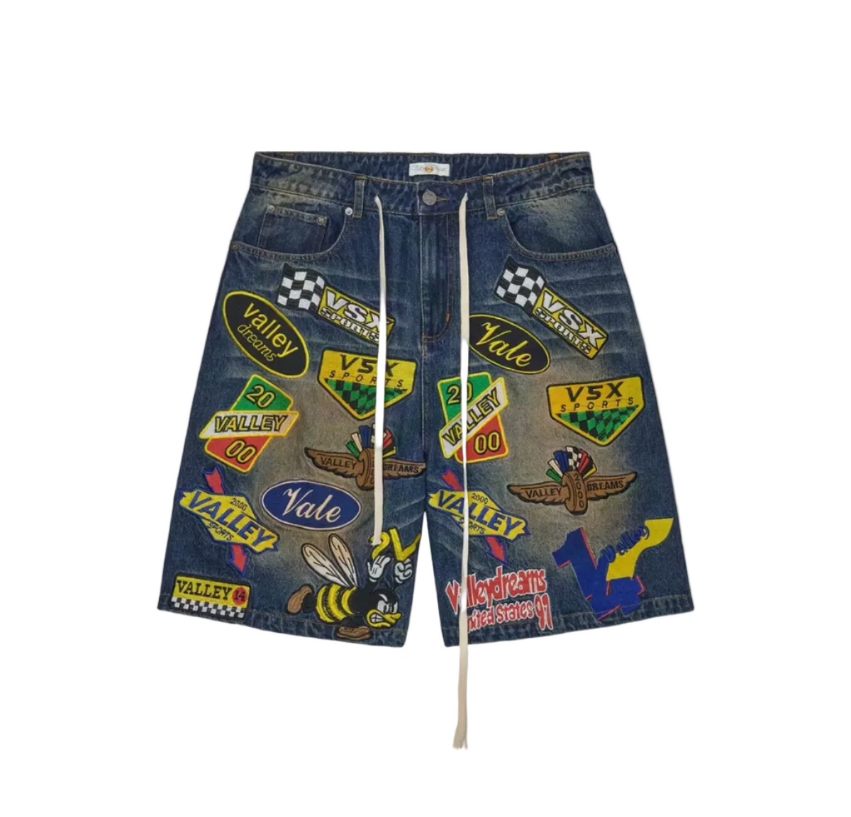 Vale Forever Passport Jorts Blue FP