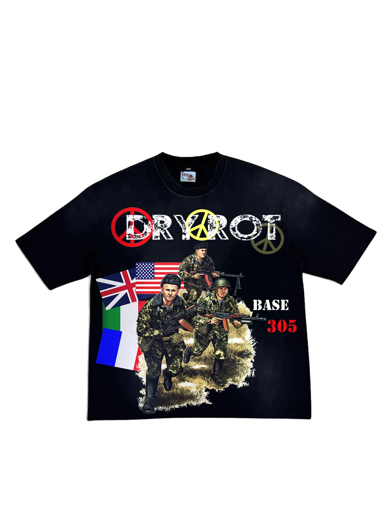 DryRot War Ready Tee Black