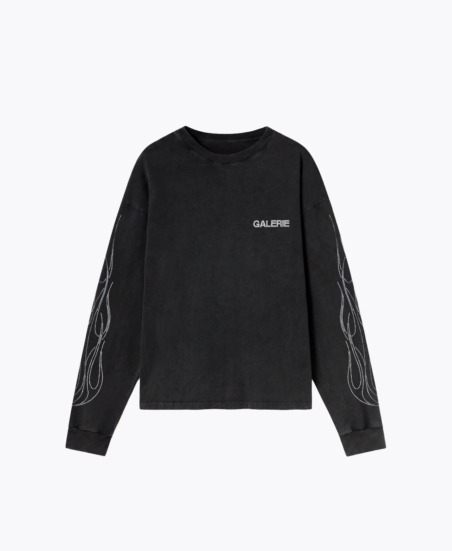 Core Galerie Crystal Flame L/S Vintage Black