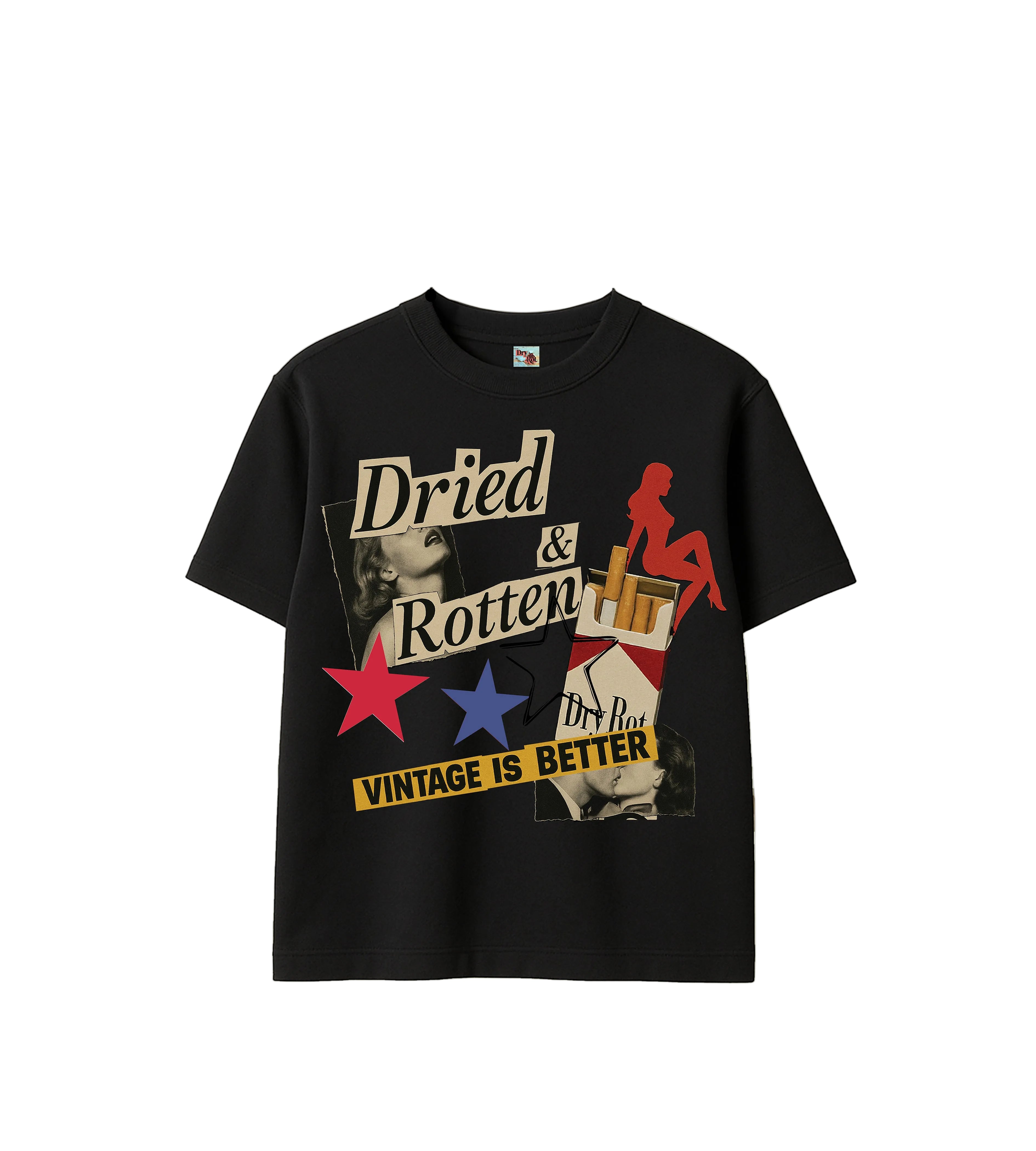 DRY ROT COLLAGE TEE
