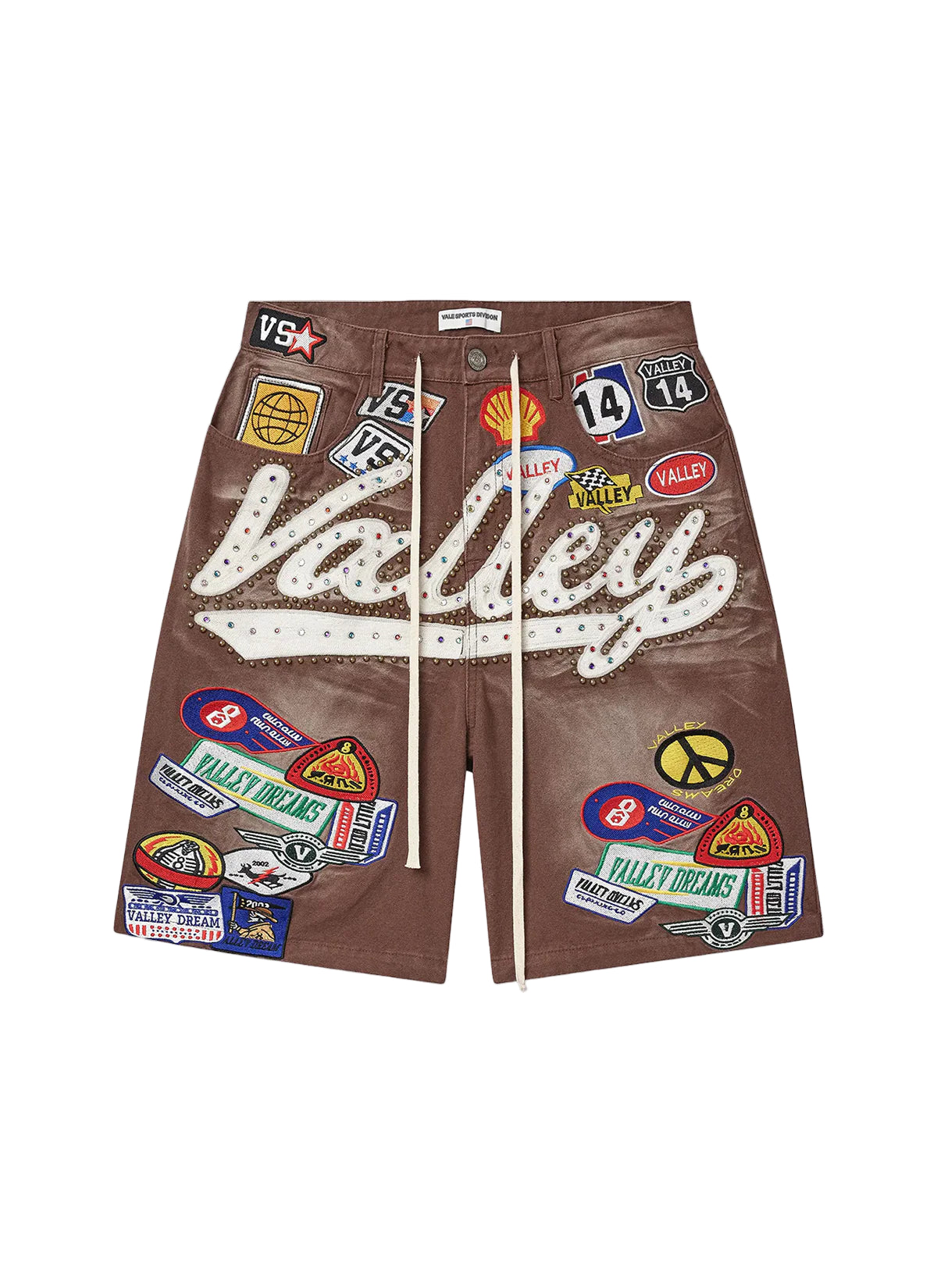 Vale Forever 1980s Jorts Brown FP
